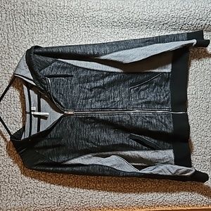 Calvin Klein zip up w/ hood